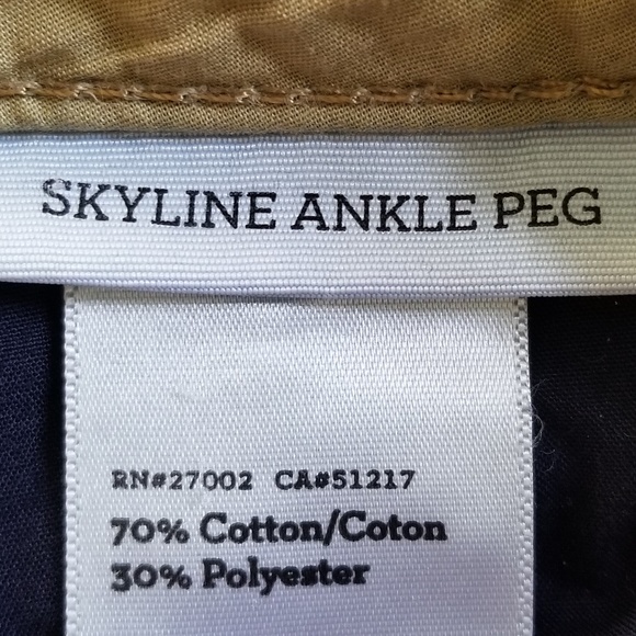 Paige Skyline Ankle Peg Jeans Size: 27 - Picture 10 of 12